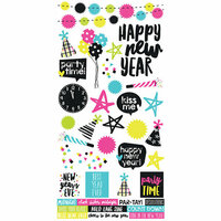 Simple Stories - Happy New Year Collection - Cardstock Stickers