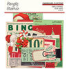 Simple Stories - Simple Vintage Dear Santa Collection - Chipboard Clusters