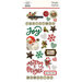 Simple Stories - Simple Vintage Dear Santa Collection - Foam Stickers