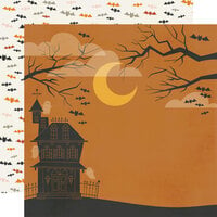 Simple Stories - FaBOOlous Collection - 12 x 12 Double Sided Paper - Batty for Candy