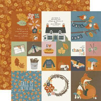 Simple Stories - Acorn Lane Collection - 12 x 12 Double Sided Paper - 2 x 2 and 4 x 4 Elements