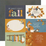 Simple Stories - Acorn Lane Collection - 12 x 12 Double Sided Paper - 4 x 6 Elements