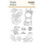 Simple Stories - Acorn Lane Collection - Clear Photopolymer Stamps