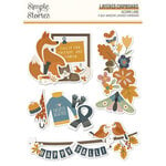 Simple Stories - Acorn Lane Collection - Layered Chipboard
