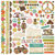 Simple Stories - Fab-U-lous Collection - 12 x 12 Cardstock Stickers - Fundamentals