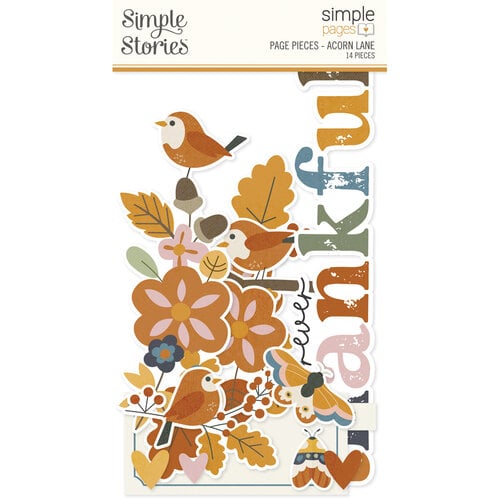 Simple Stories - Simple Pages Collection - Page Pieces - Acorn Lane
