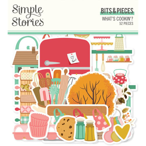 Simple Stories - What's Cookin' Collection - Ephemera - Bits and Pieces