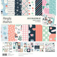 Simple Stories - Winter Wonder Collection - 12 x 12 Collection Kit