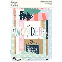 SIMPLE STORIES Winter Wonder 12x12 Paper: Snuggle Up - Scrapbook Generation