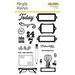 Simple Stories - Noteworthy Collection - Clear Photopolymer Stamps
