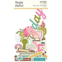 Simple Stories - Noteworthy Collection - Page Pieces - Simple Pages