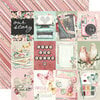 Simple Stories - Simple Vintage Love Story Collection - 12 x 12 Double Sided Paper - 3 x 4 Elements