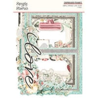 Simple Stories - Simple Vintage Love Story Collection - Chipboard Frames