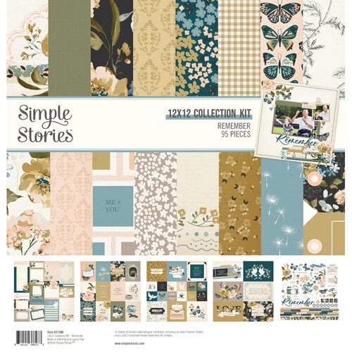 Simple Stories - Remember Collection - 12 x 12 Collection Kit