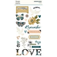 Simple Stories - Remember Collection - 6 x 12 Chipboard Stickers