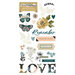 Simple Stories - Remember Collection - 6 x 12 Chipboard Stickers