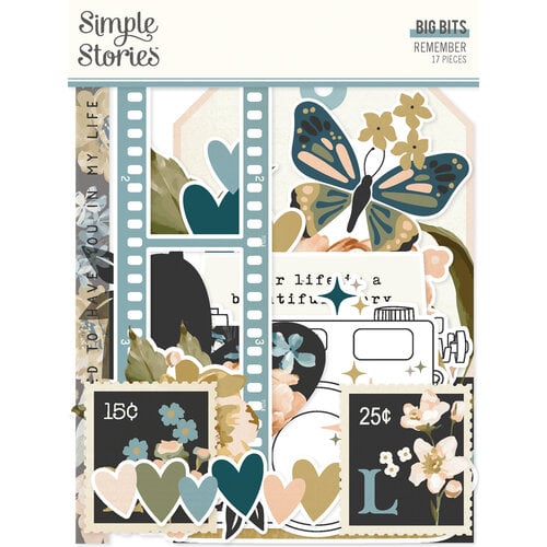 Simple Stories - Remember Collection - Ephemera - Big Bits