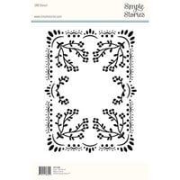 Simple Stories - Remember Collection - Stencils - Doily