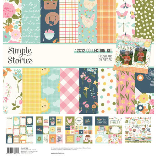 Simple Stories - Fresh Air Collection - 12 x 12 Collection Kit