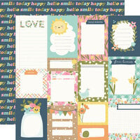 Simple Stories - Fresh Air Collection - 12 x 12 Double Sided Paper - Journal Elements