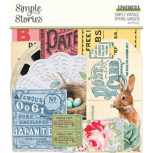 Simple Stories - Simple Vintage Spring Garden Collection - Ephemera