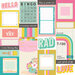 Simple Stories - True Colors Collection - 12 x 12 Double Sided Paper - Journal Elements