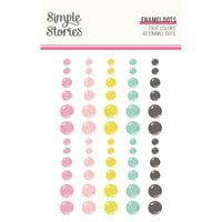 Simple Stories - True Colors Collection - Enamel Dots