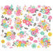 Simple Stories - True Colors Collection - Ephemera - Floral Bits And Pieces