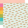 Simple Stories - St Patrick's Day Collection - 12 x 12 Double Sided Paper - Chasin' Rainbows