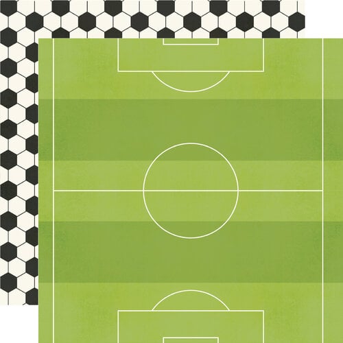 Simple Stories - Soccer Collection - 12 x 12 Double Sided Paper - Keeper