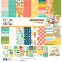 Simple Stories - Summer Snapshots Collection - 12 x 12 Collection Kit