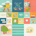 Simple Stories - Summer Snapshots Collection - 12 x 12 Double Sided Paper - 2 x 2 And 4 x 4 Elements