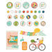 Simple Stories - Summer Snapshots Collection - Decorative Brads