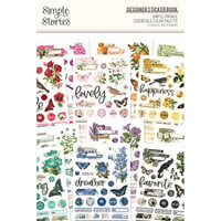 Simple Stories - Simple Vintage Essentials Color Palette Collection - Designer Sticker Book