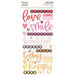Simple Stories - Simple Vintage Essentials Color Palette Collection - Foam Stickers - Titles
