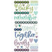 Simple Stories - Simple Vintage Essentials Color Palette Collection - Foam Stickers - Titles