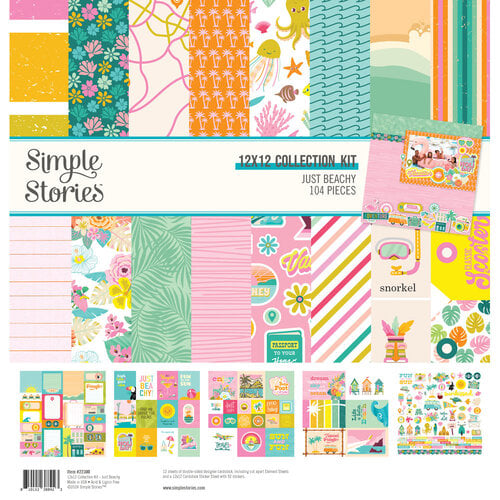 Simple Stories - Just Beachy Collection - 12 x 12 Collection Kit