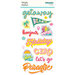 Simple Stories - Just Beachy Collection - Foam Stickers