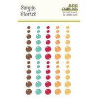 image of Simple Stories - Say Cheese Wild Collection - Glossy Enamel Dots