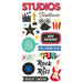 Simple Stories - Say Cheese Tinseltown Collection - Foam Stickers