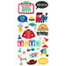Simple Stories - Say Cheese Tinseltown Collection - Foam Stickers