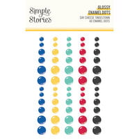 image of Simple Stories - Say Cheese Tinseltown Collection - Glossy Enamel Dots