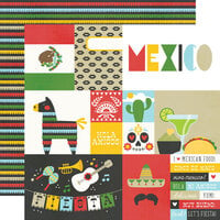 Simple Stories - Say Cheese Epic Collection - 12 x 12 Double Sided Paper - Mexico