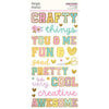 Simple Stories - Crafty Things Collection - Foam Stickers