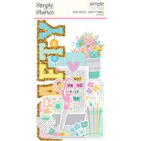Simple Stories - Crafty Things Collection - Ephemera - Page Pieces