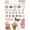 Simple Stories - Simple Vintage Meadow Flowers Collection - Self Adhesive Decorative Brads