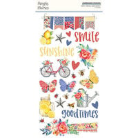 Simple Stories - Simple Vintage Linen Market Collection - 6 x 12 Chipboard