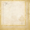 Simple Stories - Documented Collection - 12 x 12 Double Sided Paper - Damask Ledger