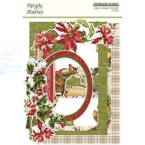 Simple Stories - Simple Vintage Yuletide Collection - Chipboard Frames