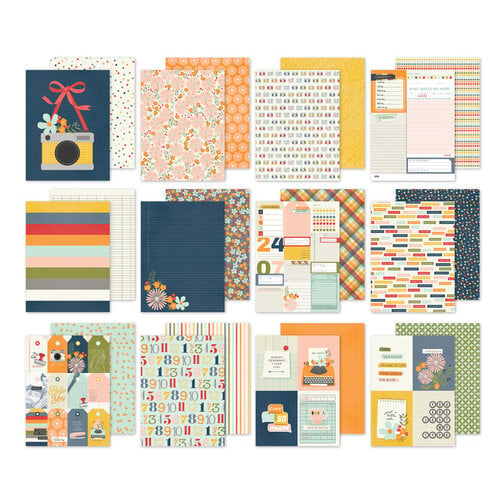 Simple Stories - For The Record Collection - 6 x 8 Paper Pad Simple Stories - For The Record Collection - 6 x 8 Paper Pad